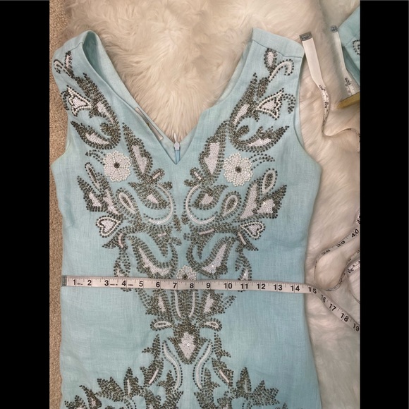 #25 BELLA TU Linen Dress size 2 - Picture 10 of 11